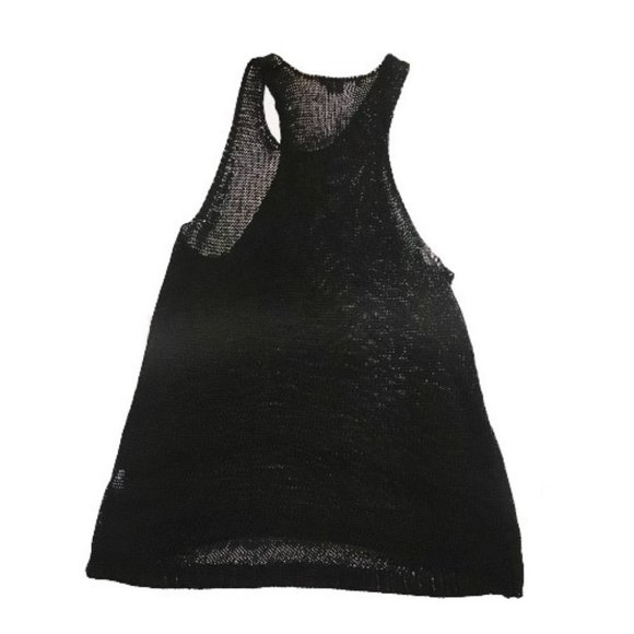 Vince Soft Metal Knit Mesh Top - Picture 3 of 7
